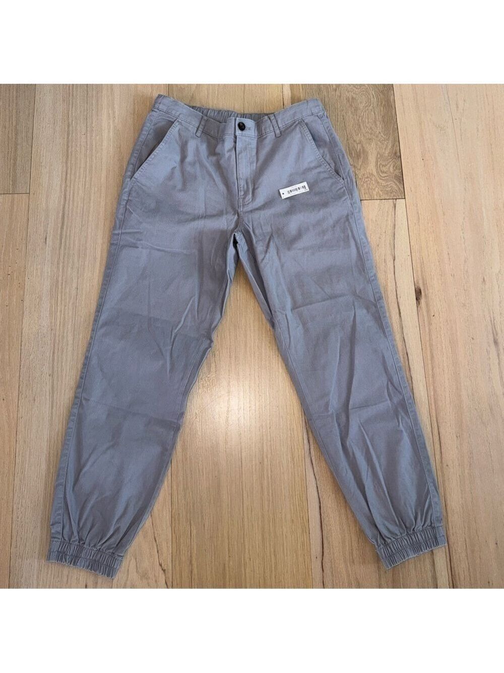 Amazon Essentials Light Gray Trousers Pants Size Medium NWT